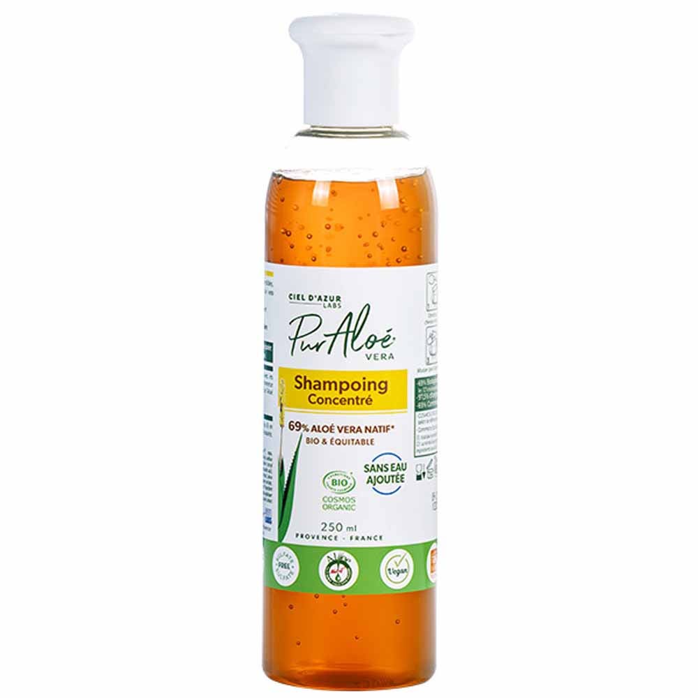 Pur Aloé Shampoo trattante all'Aloe Vera 70% Biologico 250ml