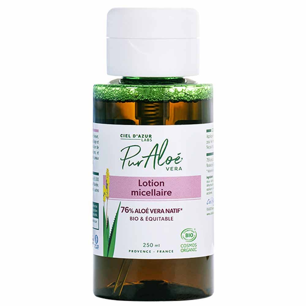 Pur Aloé Lozione micellare all'aloe vera biologica 250ml