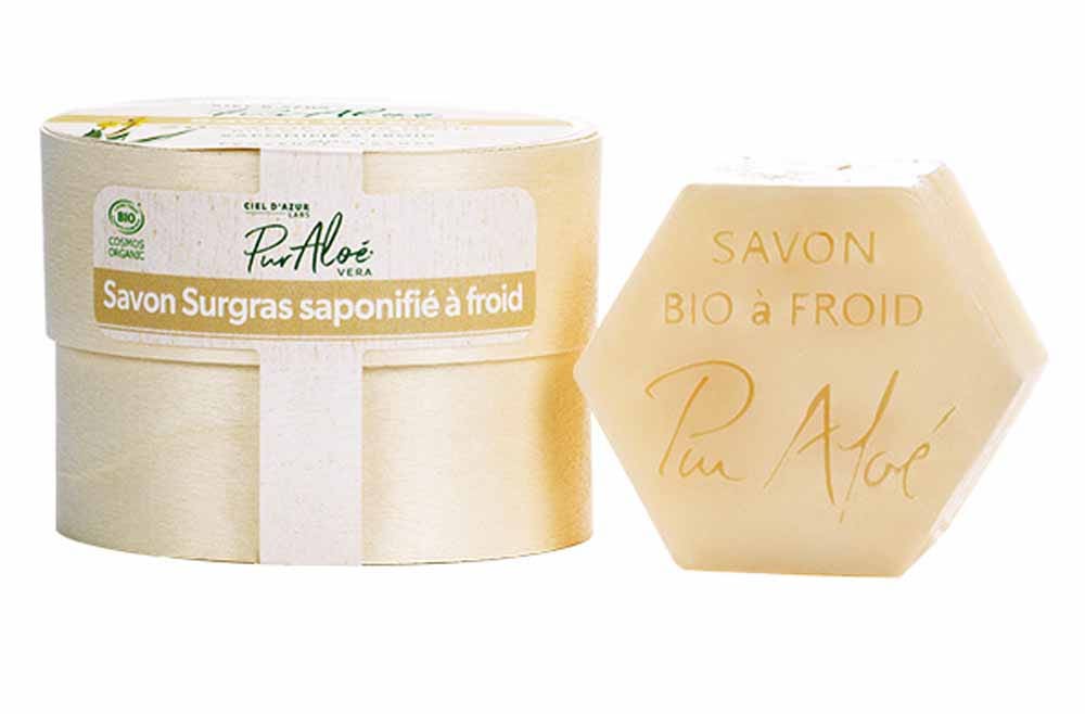 Pur Aloé 20% Sapone superingrassato all'Aloe Vera Biologica 90g