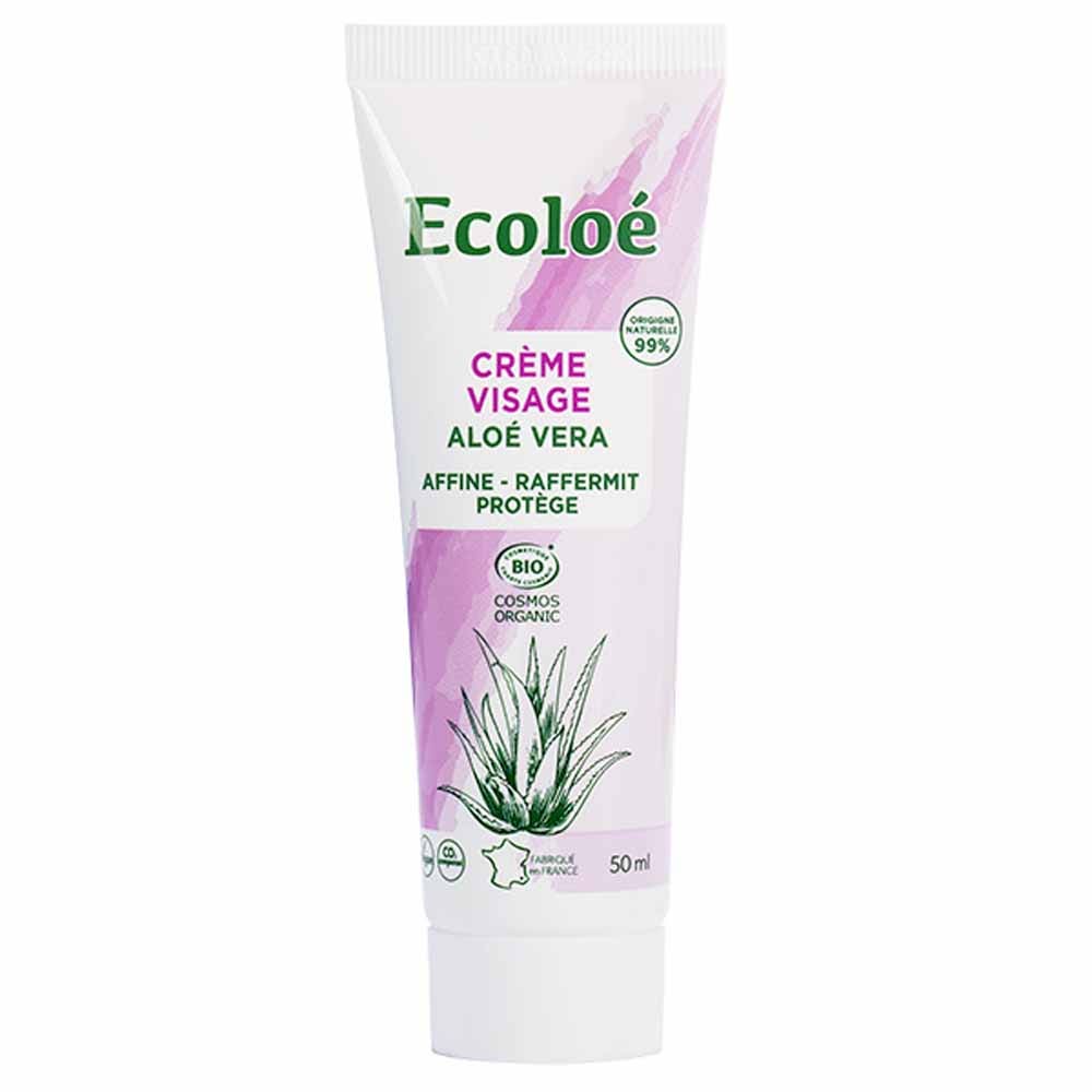 Ecoloé Crème Visage Aloé Véra Bio 50ml
