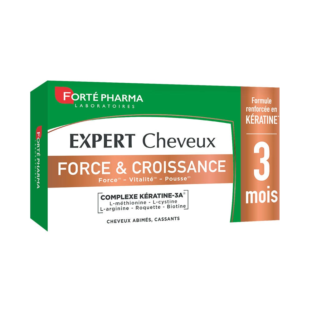 Forté Pharma Cura dei Capelli Capelli forza e crescita per tutti i tipi di caduta 90 compresse