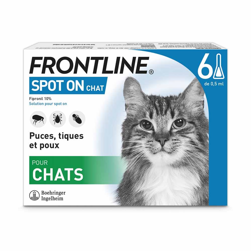 Frontline Spot On Gatti 6 Pipette da 0,5ml