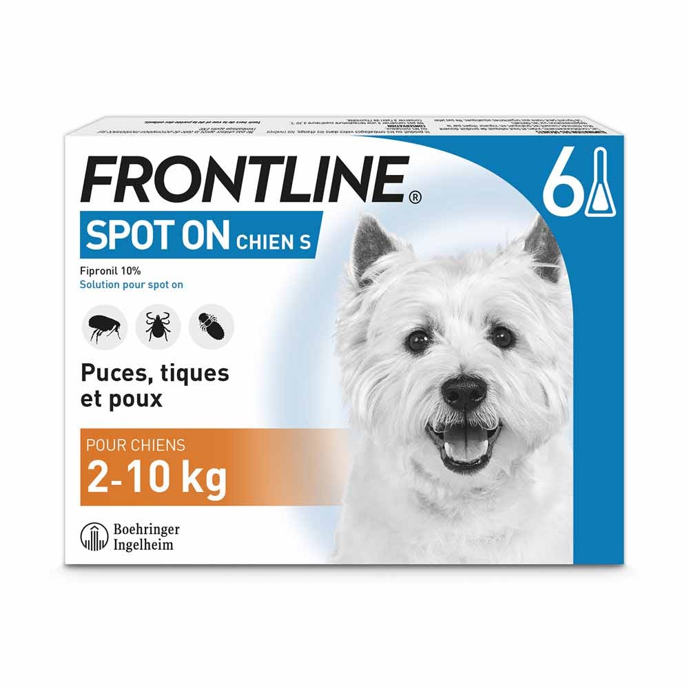 Frontline Spot-on Cane 2-10kg 6 pipette da 0,67 ml