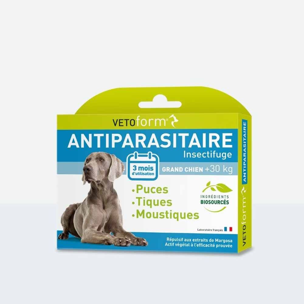 Vetoform Cane Pipette per il controllo dei parassiti Più grande di 30 kg 6x2ml