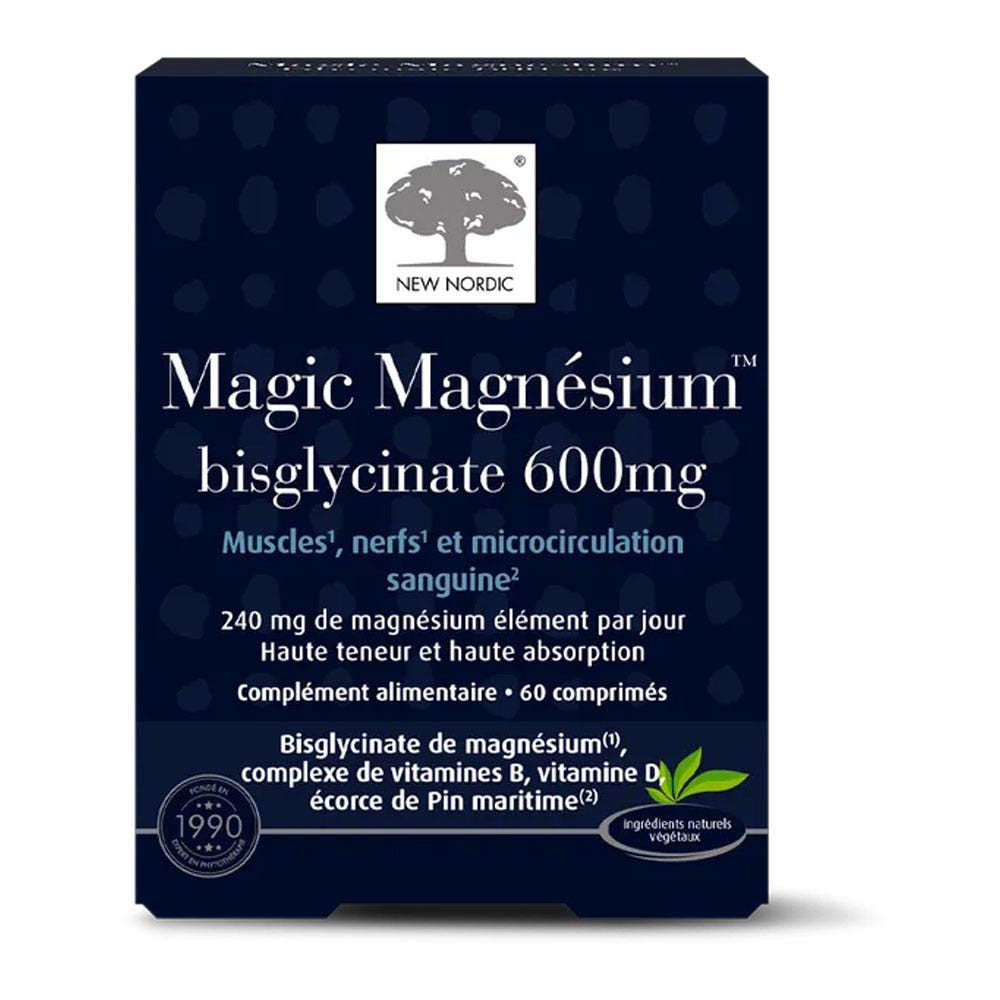 New Nordic Magnesio bisglicinato magico 60 compresse