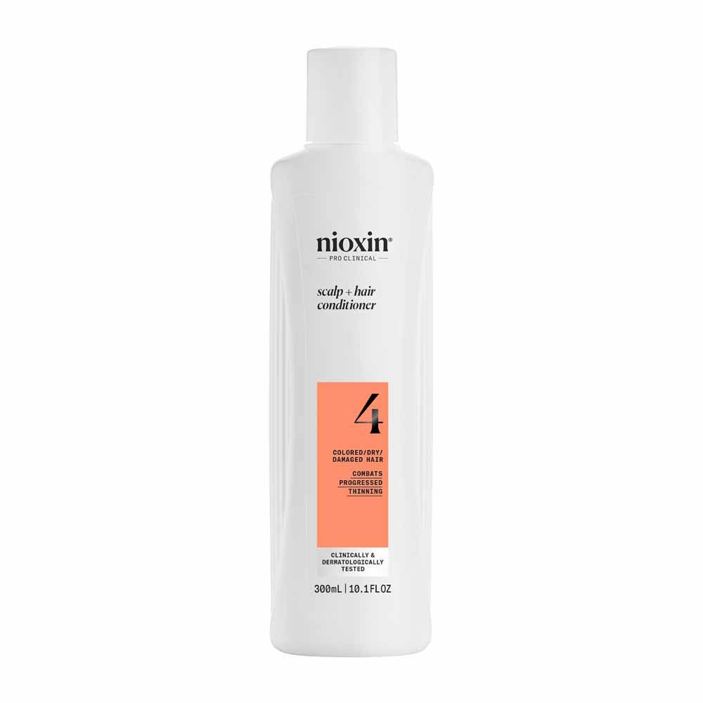 Nioxin Balsamo System 4 per Capelli Colorati/Secchi/Danneggiati e Perdita Avanzata 300 ml