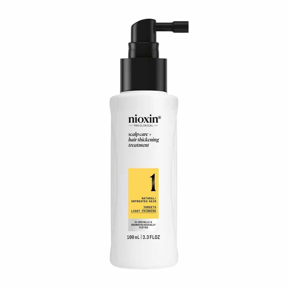 Nioxin System 1 Trattamento Leave-In per Capelli Naturali e Perdita Moderata 100 ml