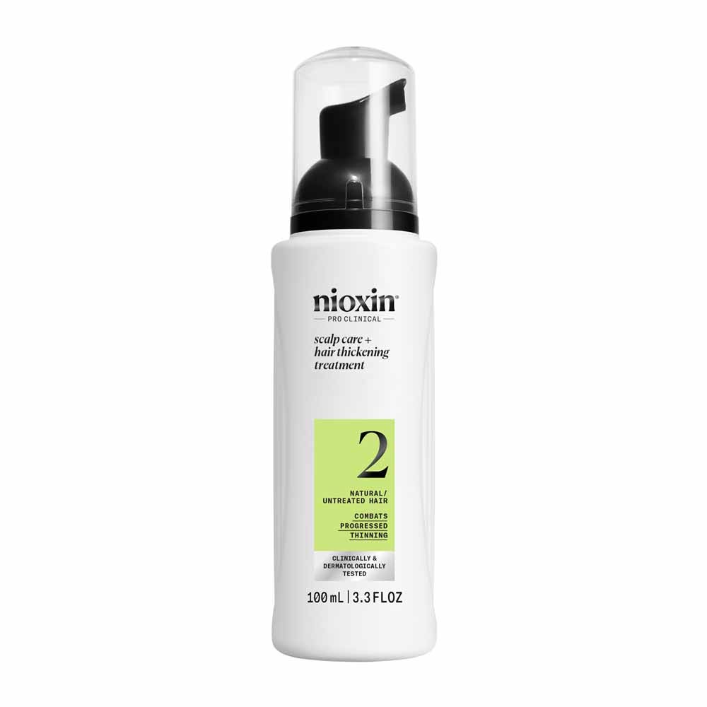 Nioxin System 2 Trattamento Leave-In per Capelli Naturali e Perdita Avanzata 100 ml