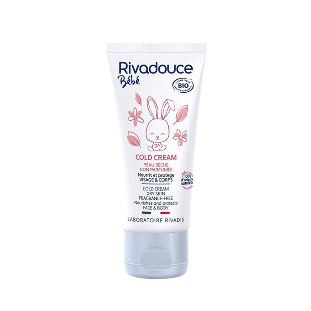Rivadouce Bebè Cold Cream biologica Viso e corpo 50ml