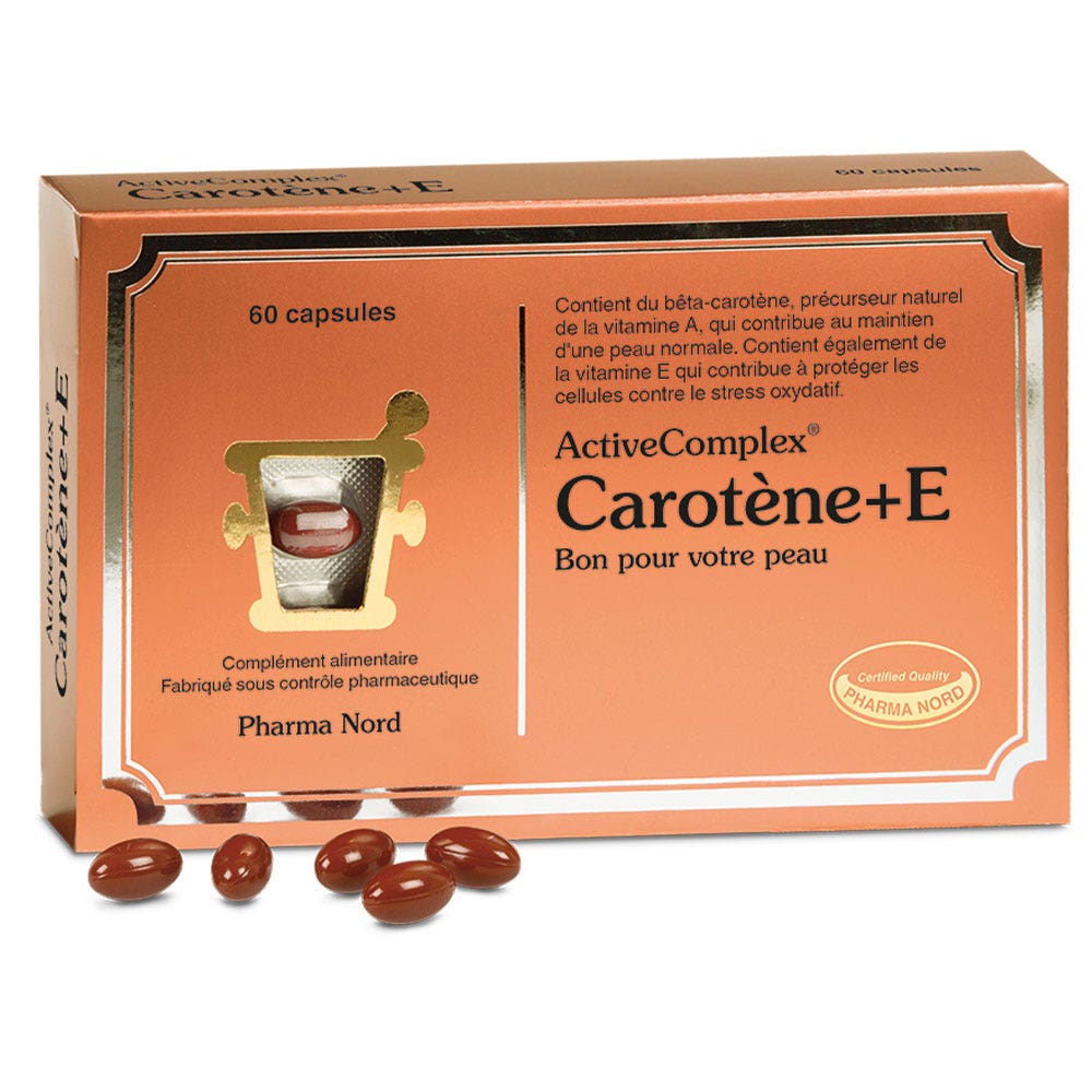 Pharma Nord ActivComplex Carotene + E 60 Capsule