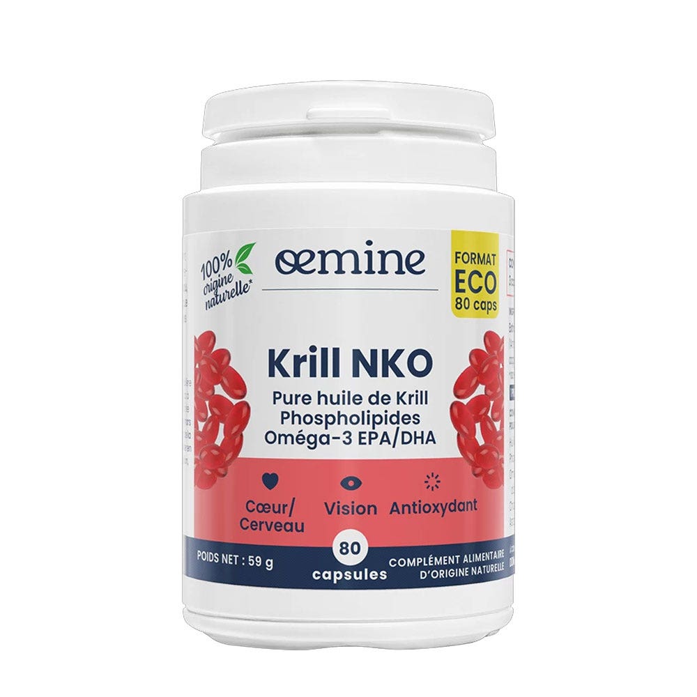 Oemine Krill NKO Cuore e visione 80 Capsule