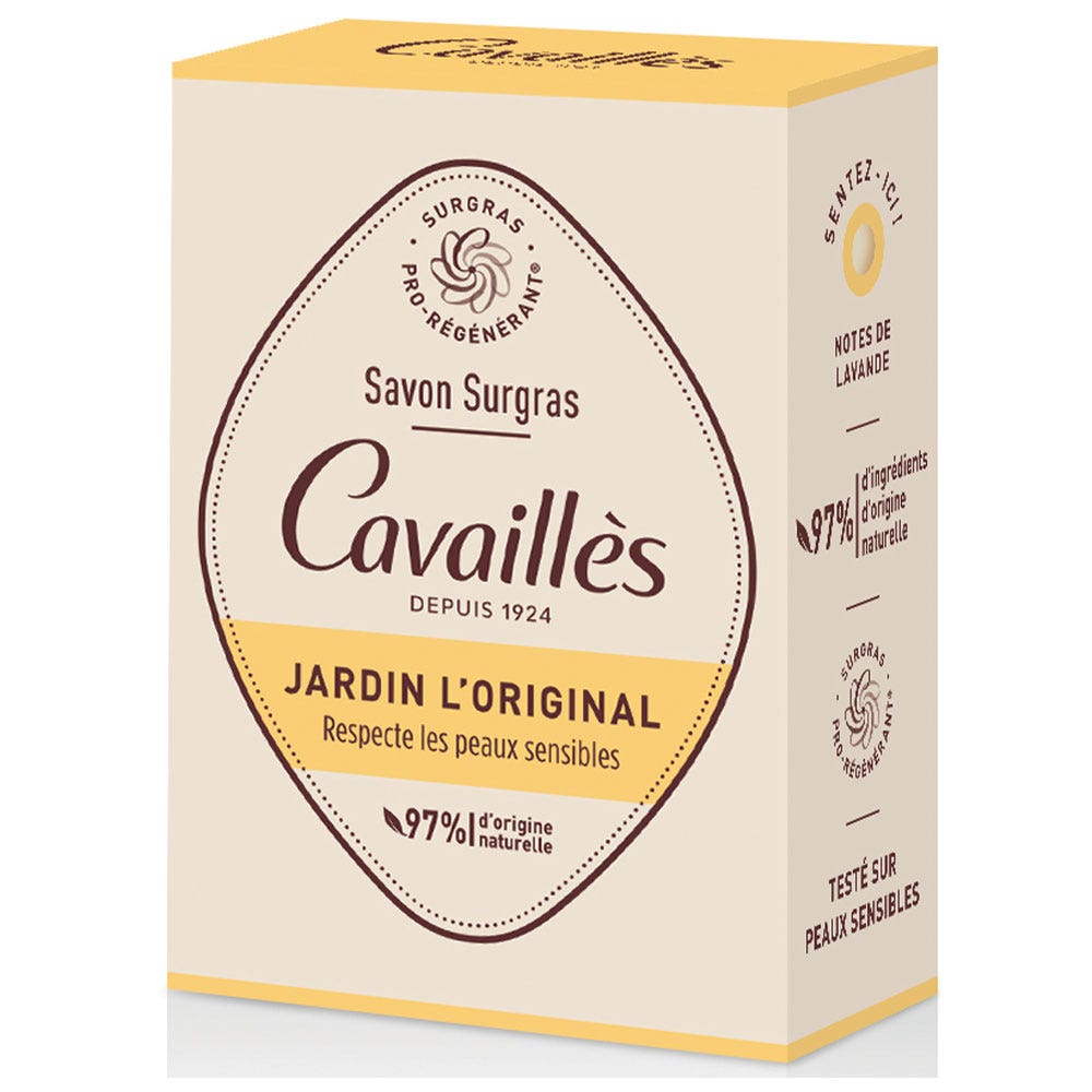 Cavaillès Surgras Pro-rigenerante Sapone Original Garden 100g