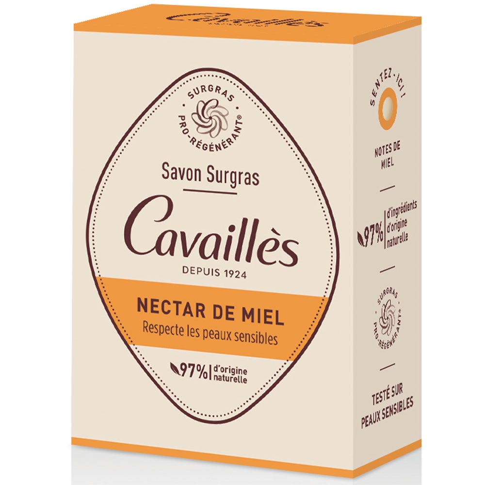 Cavaillès Surgras Pro-rigenerante Sapone al Nectar De Miels 100g