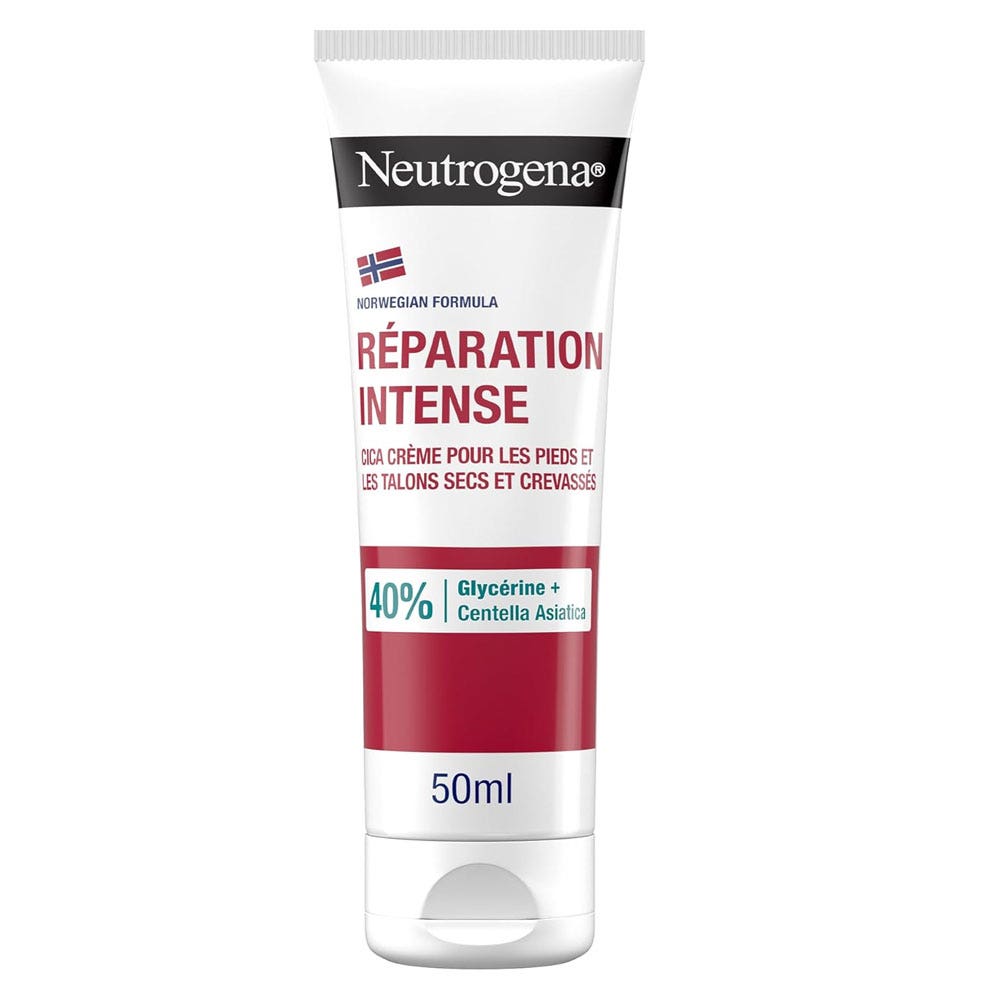 Neutrogena CICA crema piedi e talloni secchi e screpolati riparazione intensiva 50ml
