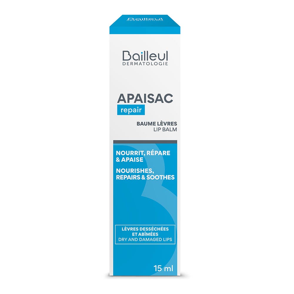Bailleul Apaisac Balsamo Labbra Pelli sensibili, secche e fragilizzate 15ml