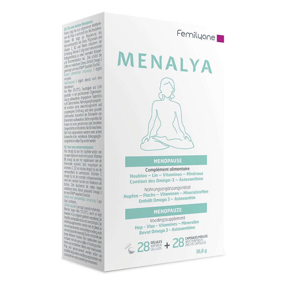 Bailleul Femilyane Menalya menopausa 28 capsule + 28 perle