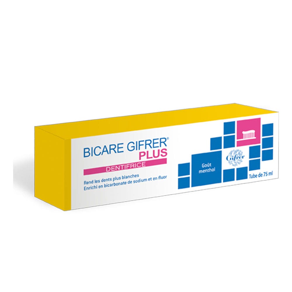 Gifrer Bicare Plus Dentifricio al bicarbonato Sbiancante 75ml