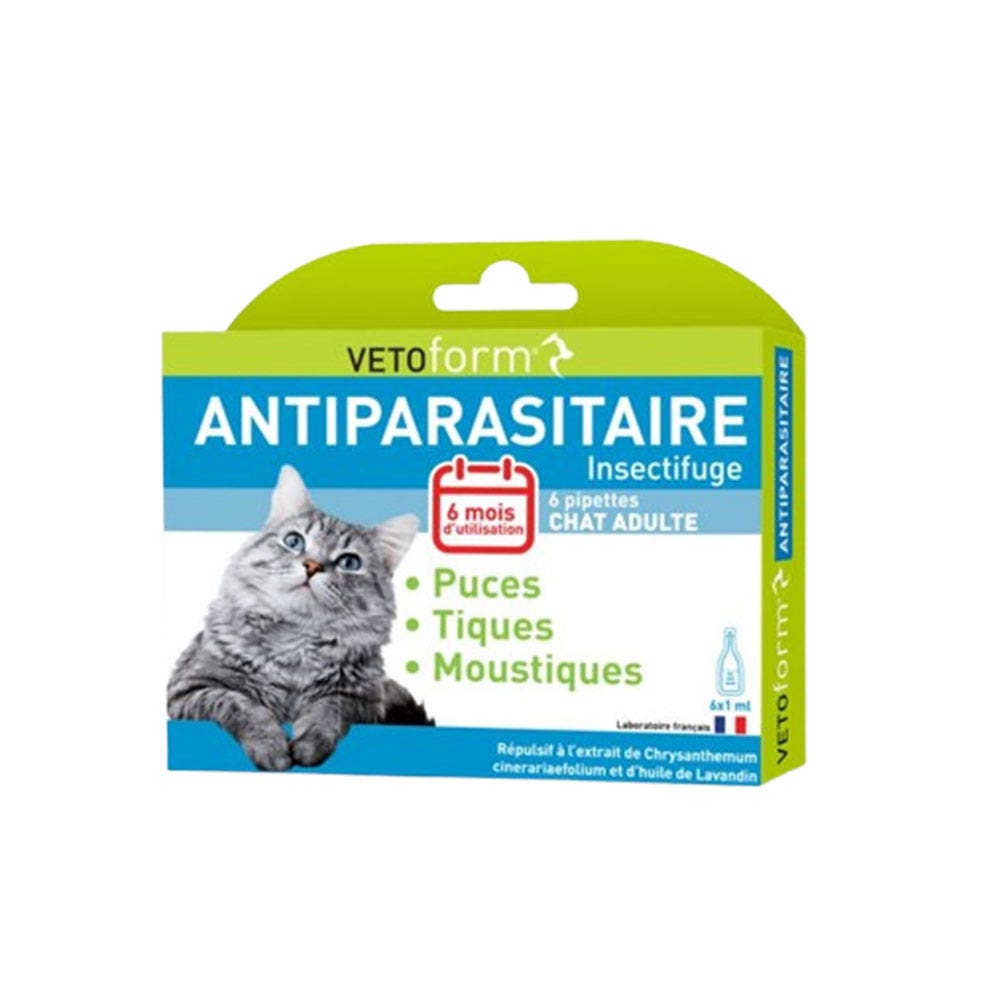 Vetoform Gatto Pipette antiparassitarie 6 x 1 ml