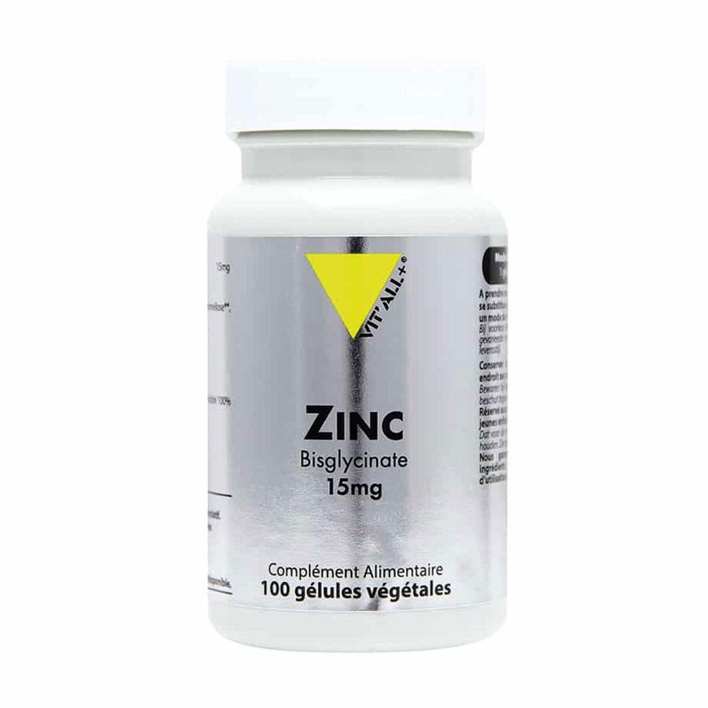 Vit'All+ Zinc bisglicinato 15 mg 100 capsule