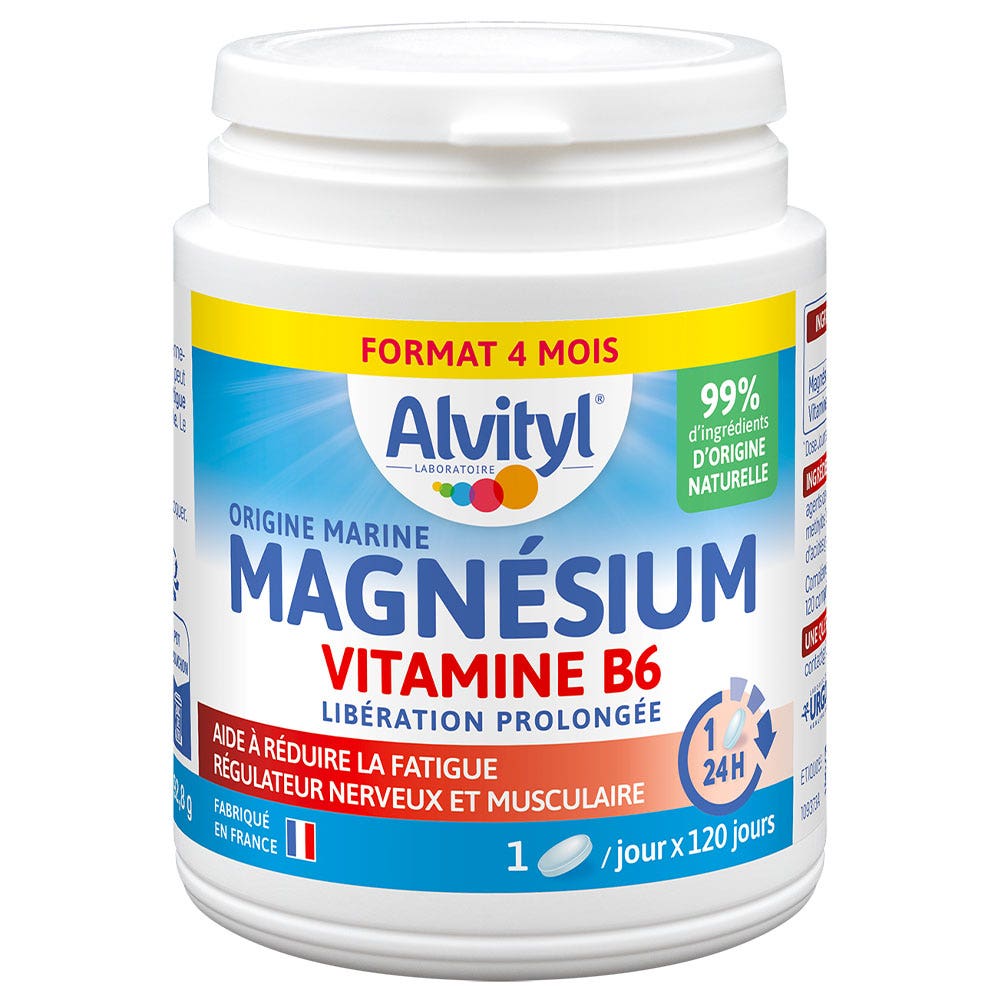 Alvityl Magnesio Vitamina B6 120 compresse