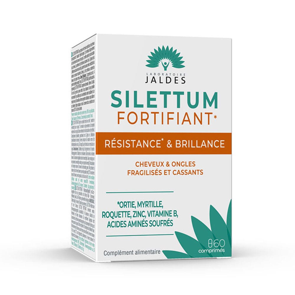 Jaldes Silettum Fortificante Offre Spéciale 2+1 Mois Offert 60 compresse