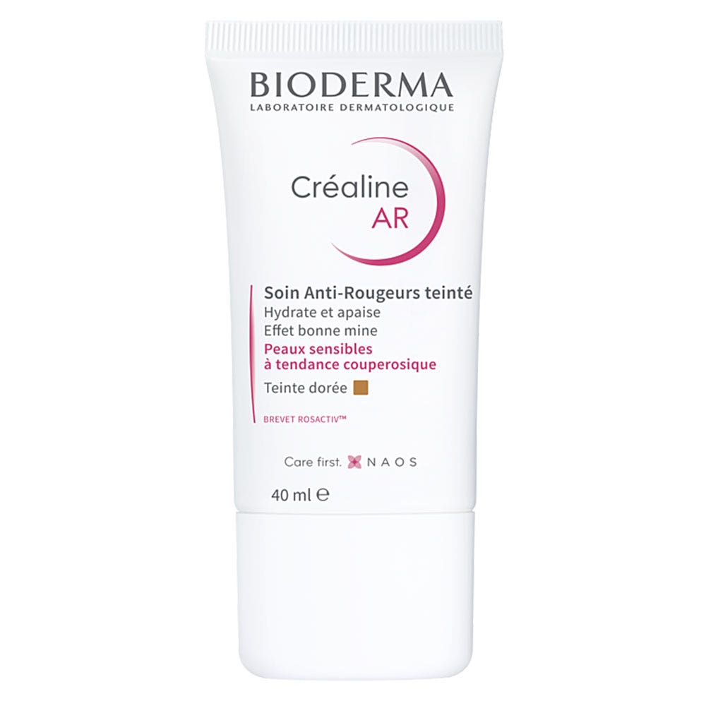 Bioderma Crealine Crema colorata Trattamento Anti-rossore AR Pelle sensiile 40ml