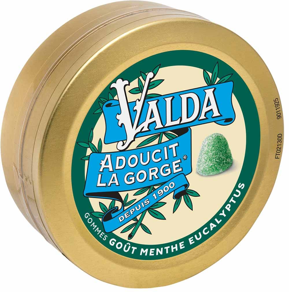 Valda Gomme alla menta e all'eucalipto 50g