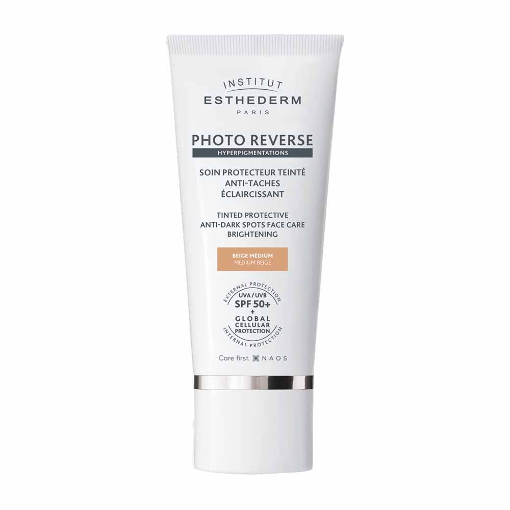 Institut Esthederm Photo Reverse Trattamento protettivo illuminante anti-macchie SPF50+ Medio 50ml