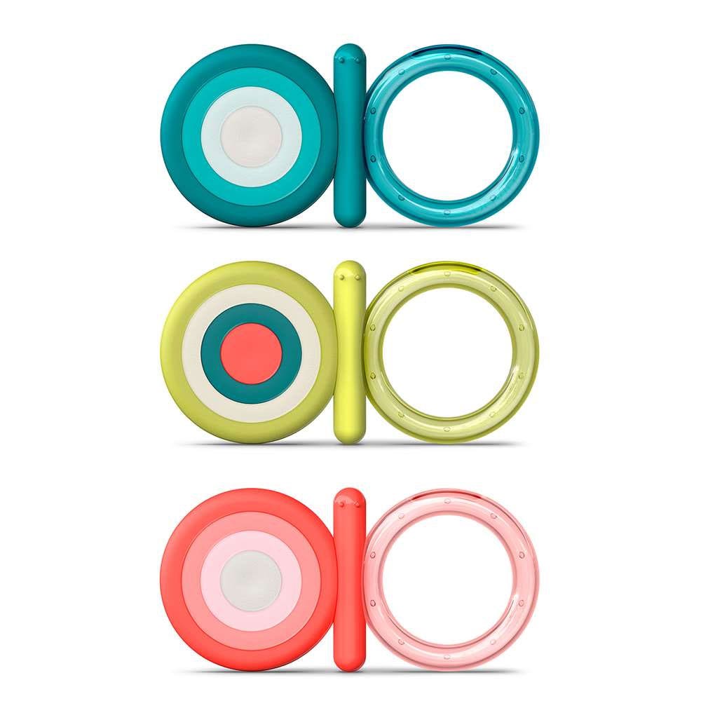 Suavinex Anello refrigerante in silicone per dentizione fase 2 forma a farfalla 1 unità