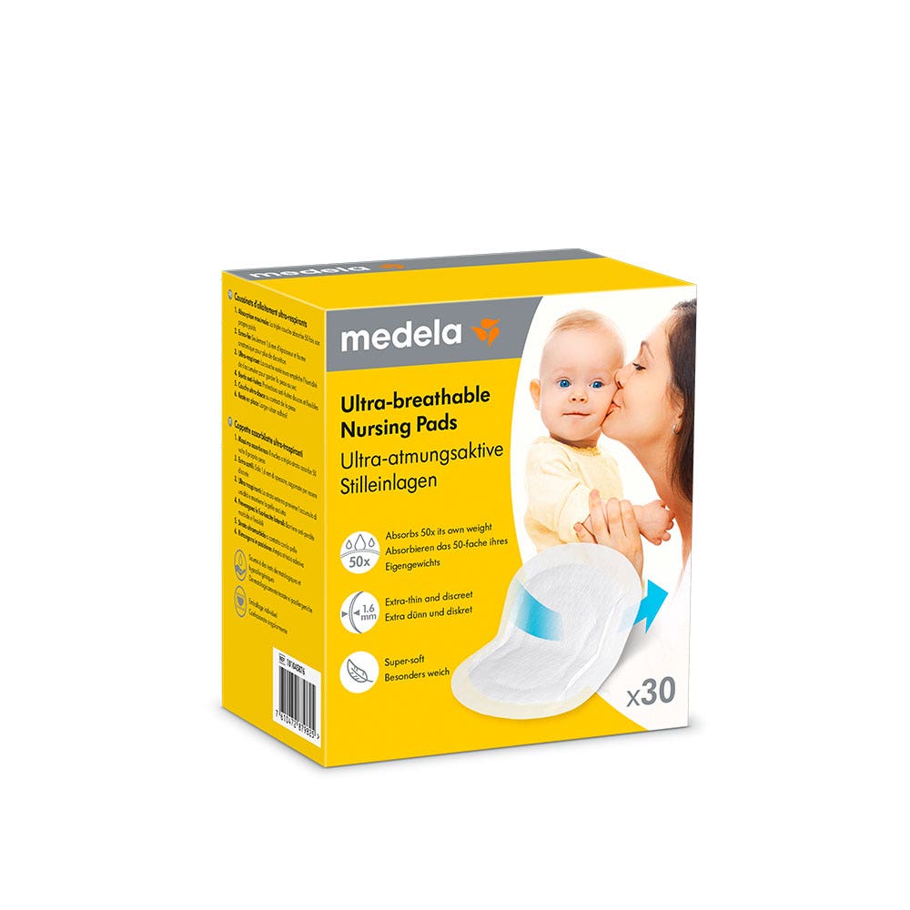 Medela Cuscini per l'allattamento ultra-traspiranti x30