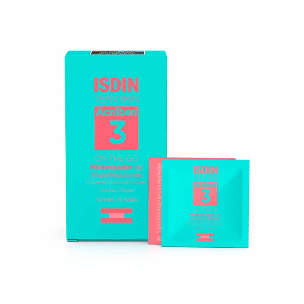 Isdin Acniben Salviette On The Go anti-imperfezioni 30 salviette