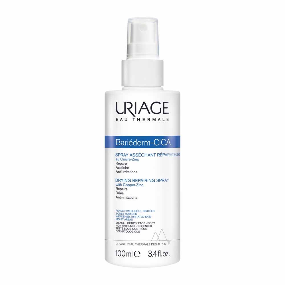 Uriage Bariéderm-Cica Spray asciugante riparatore per pelli fragili e irritate 100 ml