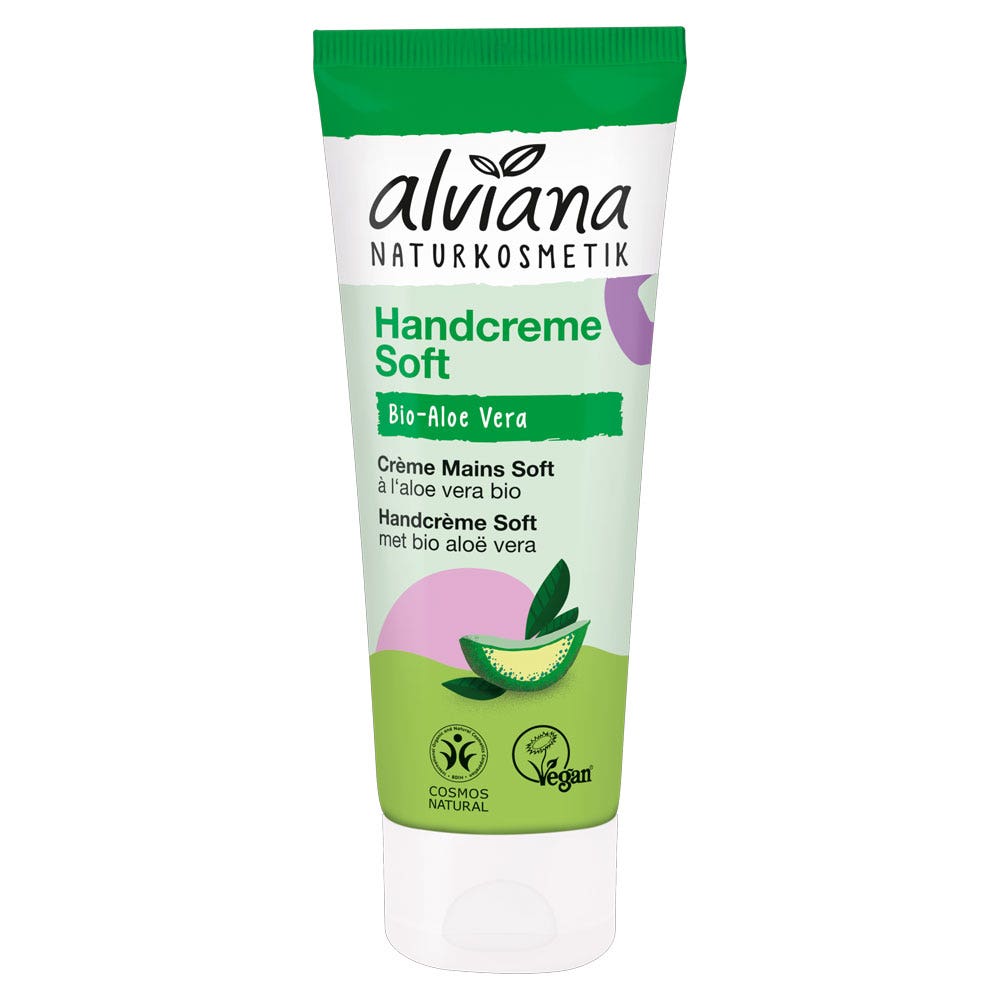 Alviana Crema mani Soft all'aloe vera bio 75 ml