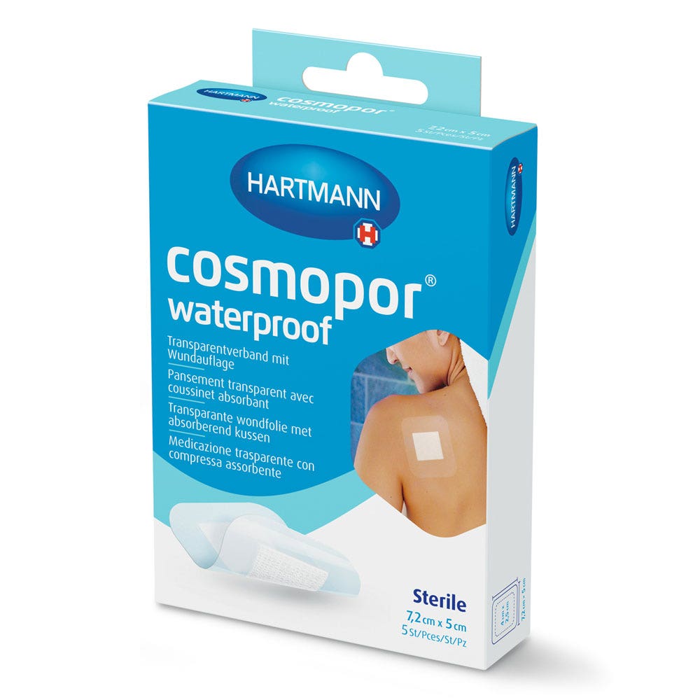 Hartmann Cosmopor Impermeabile Medicazioni sterili impermeabili x5
