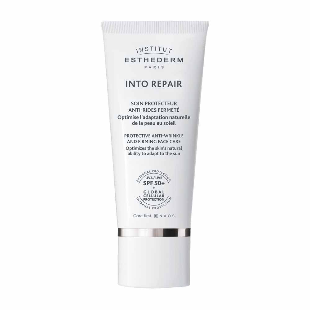 Institut Esthederm Into Repair Trattamento protettivo antirughe rassodante SPF50+ 50ml