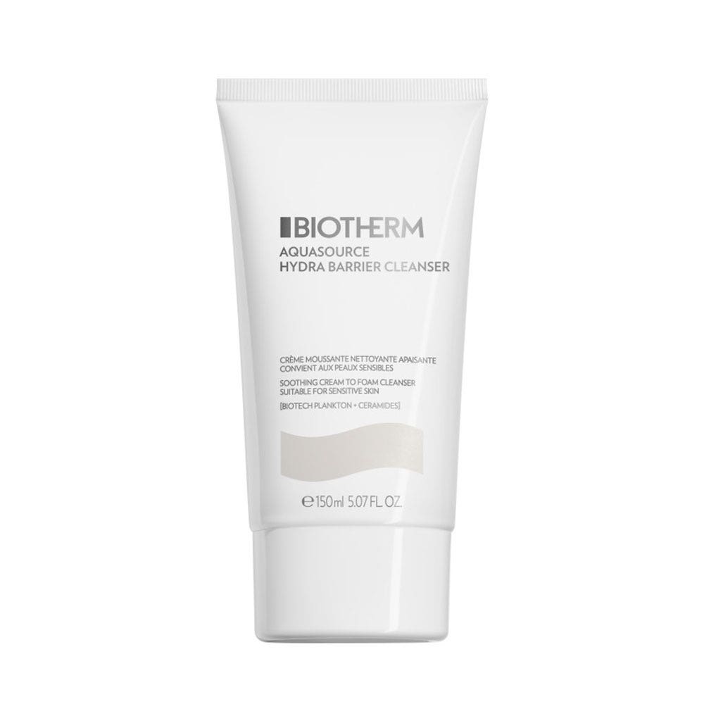 Biotherm Aquasource Hydra Barrier Crema detergente schiumogena 150 ml