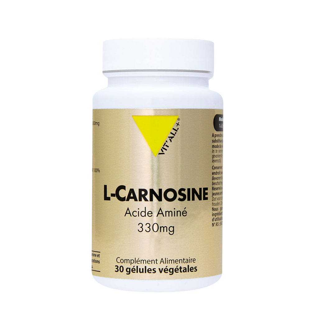 Vit'All+ L-carnosina aminoacido 330g 30 capsules