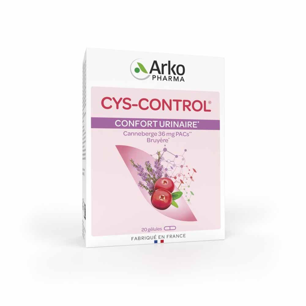 Arkopharma Cys-Control Comfort urinario mirtillo rosso 20 capsule