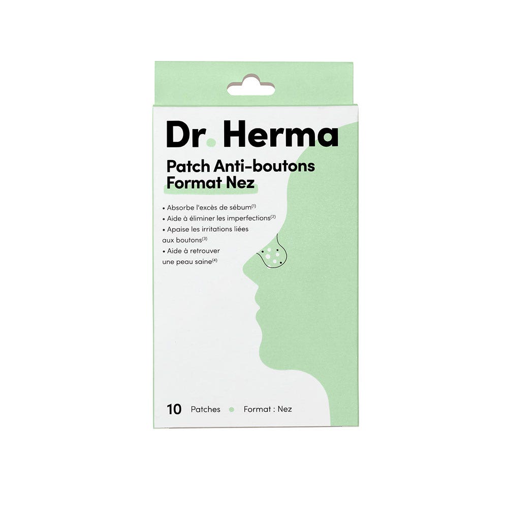Dr. Herma Patch anti-imperfezioni per naso 10 unità