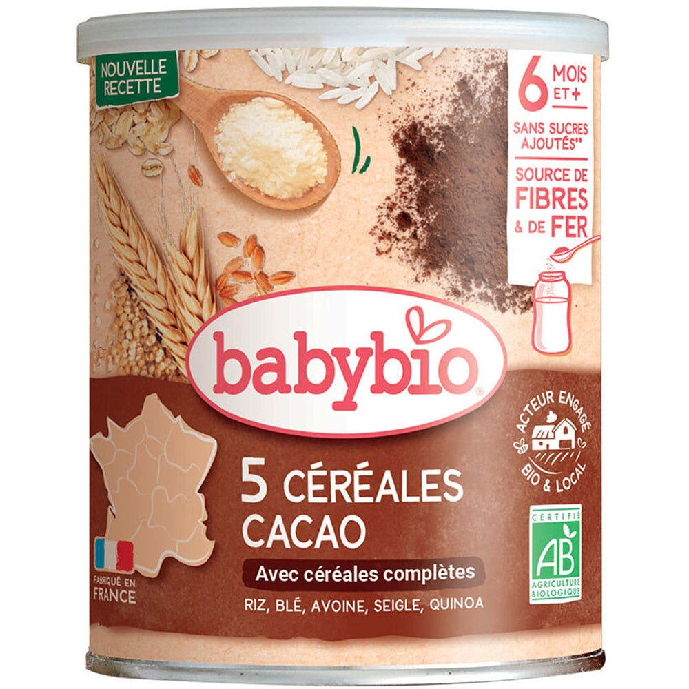 Babybio Cereali bio a partire da 8 mesi 220 g