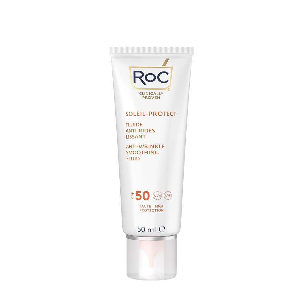 Roc Soleil Protect Fluido anti-rughe SPF50+ Viso 50ml