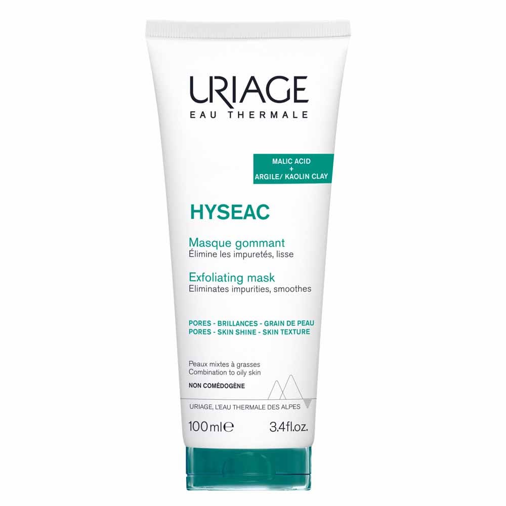 Uriage Hyseac Maschera Scrub Pelle Da Mista A Grassa 100ml
