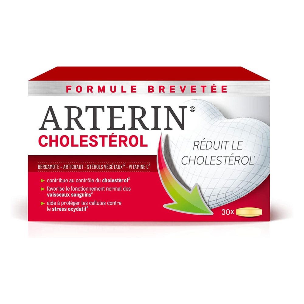 Omega Pharma Arterin colesterolo a base di principi attivi di origine naturale 30 compresse