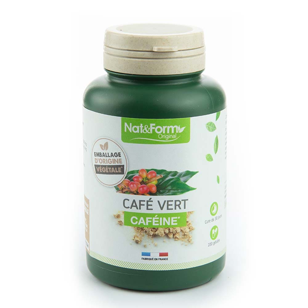 Nat&Form Cafe Vert Bio 200 Geluli Cafeine Nat&amp;Form