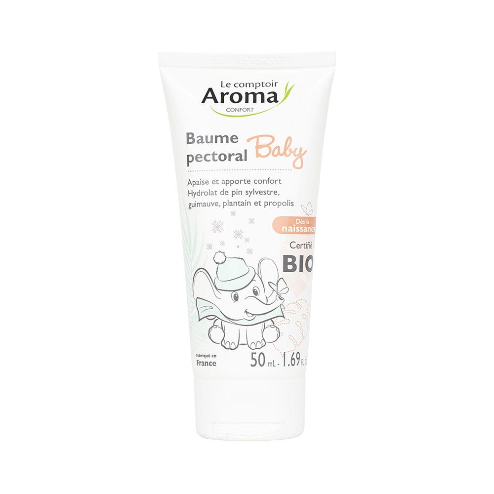 Le Comptoir Aroma Balsamo pettorale baby bio 50 ml