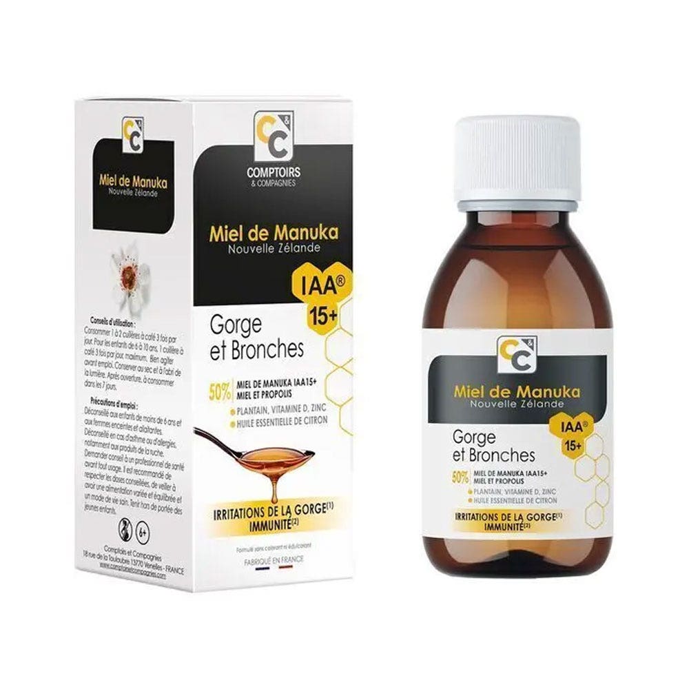 Comptoirs Et Compagnies Gola e Bronchi IAA 15+ 100 ml
