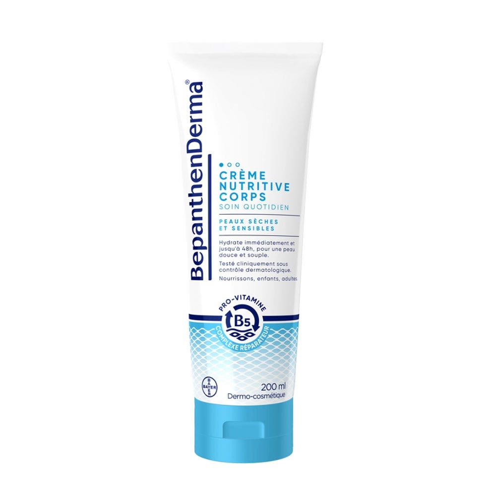 Bepanthen Derma Derm Crema Nutriente per il Corpo Tubo 200 ml