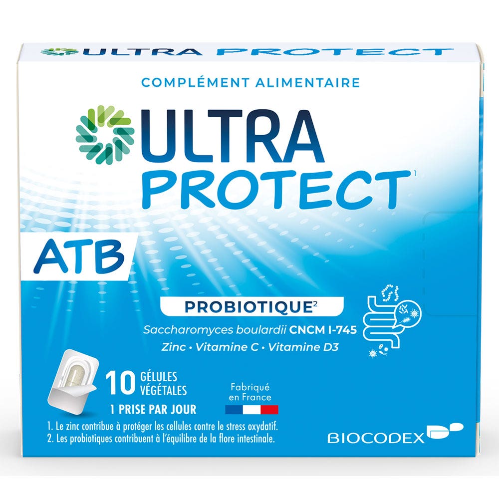 Biocodex Ultra Protect ATB probiotico 10 capsule