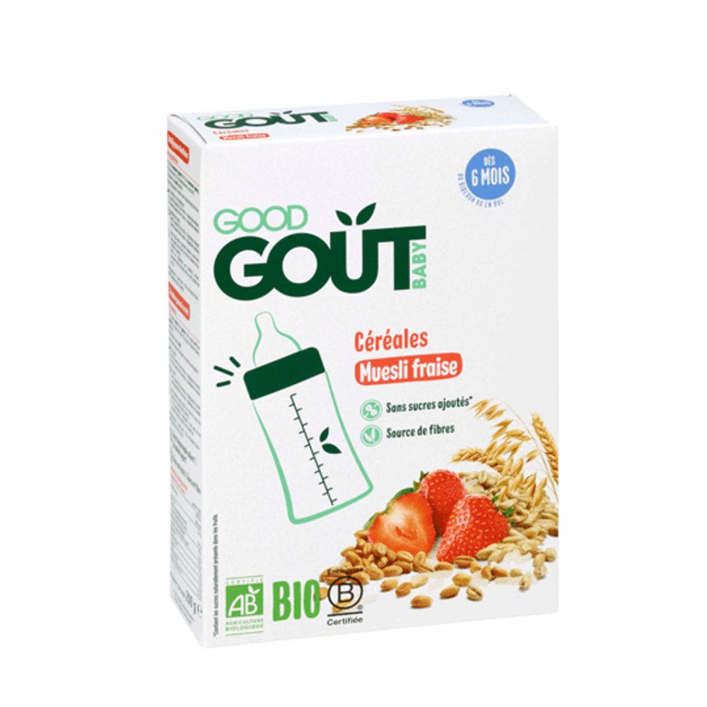 Good Gout Cereali infantili bio da 8 mesi 200 g