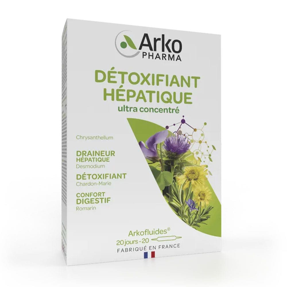 Arkopharma Arkofluidi Détox epatico ultraconcentrato